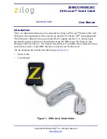 Предварительный просмотр 1 страницы ZiLOG Z8 Encore! Smart Cable User Manual