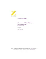 ZiLOG Z8 Encore! XP 4K Series User Manual preview