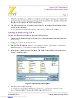 Предварительный просмотр 5 страницы ZiLOG Z8 Encore! Quick Start Manual
