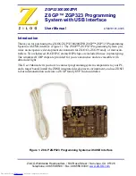 Preview for 1 page of ZiLOG Z8 GP ZGP323 User Manual