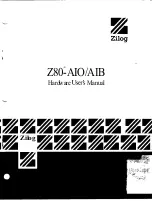 ZiLOG Z80-AIO Hardware User Manual предпросмотр