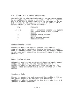 Preview for 42 page of ZiLOG Z80-RIO Operating System User'S Manual