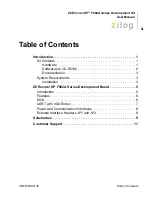 Предварительный просмотр 3 страницы ZiLOG Z8F08A28100KITG User Manual