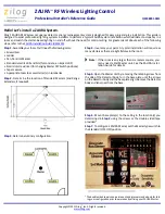 ZiLOG ZAURA RF Installer'S Reference Manual preview