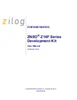 Preview for 1 page of ZiLOG ZNEO Z16F Series User Manual