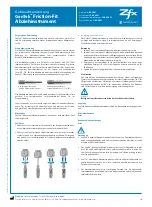 Preview for 10 page of Zimmer Biomet Zfx GenTek Instruction Manual