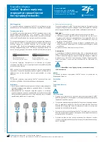 Preview for 12 page of Zimmer Biomet Zfx GenTek Instruction Manual