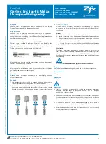 Preview for 22 page of Zimmer Biomet Zfx GenTek Instruction Manual