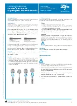 Preview for 30 page of Zimmer Biomet Zfx GenTek Instruction Manual