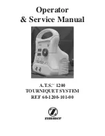 Zimmer A.T.S. 1200 Operators & Service Manual preview