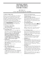 Preview for 9 page of Zimmer A.T.S. 1200 Operators & Service Manual