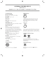 Preview for 5 page of Zimmer A.T.S. 3000 Operators & Service Manual