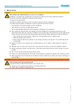 Preview for 5 page of Zimmer FWR Series Installation And Operating Instructions Manual