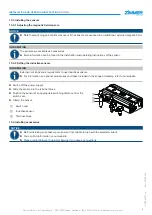 Preview for 9 page of Zimmer GH6000 Installation And Operating Instructions Manual