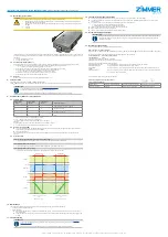 Предварительный просмотр 2 страницы Zimmer LKE Series Installation And Operating Instructions