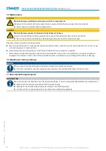 Preview for 44 page of Zimmer MATCH LWR50F-01-03-A Installation And Operating Instructions Manual