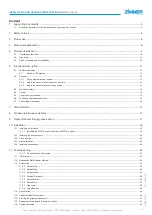 Preview for 3 page of Zimmer MATCH LWR50L-24 Series Installation And Operating Instructions Manual