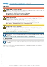 Preview for 18 page of Zimmer MATCH LWR50L-24 Series Installation And Operating Instructions Manual