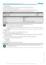 Preview for 29 page of Zimmer MATCH LWR50L-24 Series Installation And Operating Instructions Manual