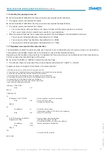 Preview for 31 page of Zimmer MATCH LWR50L-24 Series Installation And Operating Instructions Manual