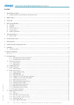 Preview for 2 page of Zimmer MFS02-S-KHC-IL Installation And Operating Instructions Manual