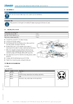 Preview for 8 page of Zimmer MFS02-S-KHC-IL Installation And Operating Instructions Manual