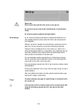 Preview for 116 page of Zimmer Soleo Galva Operating Instructions Manual