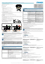 Preview for 2 page of Zimmer SPN Installation And Operating Instructions