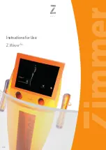 Preview for 1 page of Zimmer Z Wave Pro Instructions For Use Manual