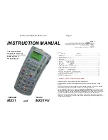 Preview for 1 page of ZIMO MX31FU Instruction Manual