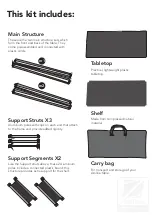 ZIMSTONE SLIMLINE TABLE Instruction Manual preview