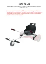 Preview for 4 page of ZIMX HoverKart HK-4 User Manual