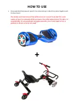 Предварительный просмотр 4 страницы ZIMX HoverKart HK-7 User Manual