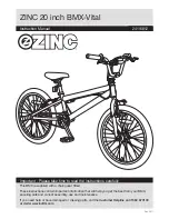 Предварительный просмотр 1 страницы Zinc BMX-Vital Instruction Manual