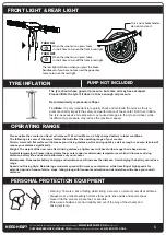 Preview for 6 page of Zinc FOLDING ELECTRIC SWIFT PLUS SCOOTER Owner'S Manual