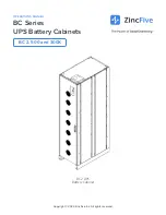 ZincFive BC 2-300X Operation Manual preview