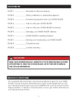 Preview for 3 page of Zinco BLAZE User Manual