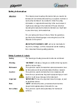 Preview for 4 page of ZINEXTS ZiXpress 32 Dx system Instruction Manual