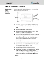 Предварительный просмотр 13 страницы ZINEXTS ZiXpress 64 DX system Instruction Manual