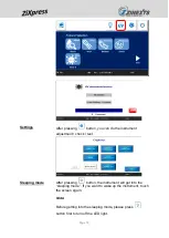 Предварительный просмотр 20 страницы ZINEXTS ZiXpress 64 DX system Instruction Manual