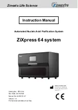 ZINEXTS ZiXpress 64 system Instruction Manual предпросмотр