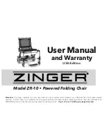 Zinger ZR-10 User Manual And Warranty предпросмотр