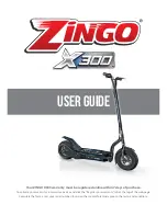 Zingo X300 User Manual preview