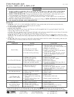 Preview for 3 page of Zinko ZMHL-4SP Operating Instructions Manual