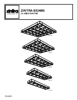 Preview for 1 page of Zintra BEAMS CLOSED RAFTER Install Manual