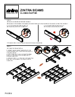 Preview for 4 page of Zintra BEAMS CLOSED RAFTER Install Manual