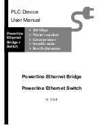 Предварительный просмотр 1 страницы Zinwell Powerline Ethernet Bridge User Manual