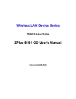 Zinwell ZPlus-B191-OD User Manual preview