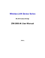 Zinwell ZW-2000-IA User Manual preview
