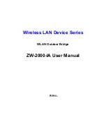 Preview for 1 page of Zinwell ZW-2000-IA User Manual